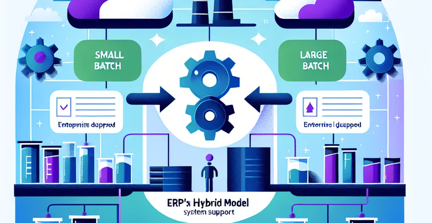 ERP 的混合模式：小批量 + 大批量的系统支持方案